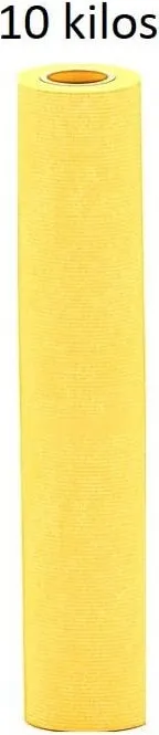 ROLLO PAPEL KRAFT 10KG AMARILLO