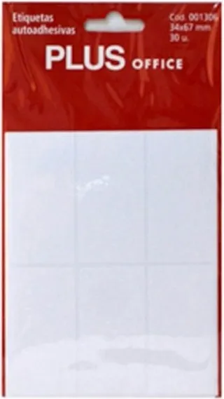 ETIQUETAS MAKRO 34X67 / SOBRE 5H