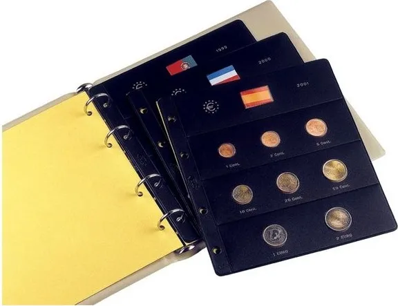 Fundas Pardo Monedas 25MM Paq/5