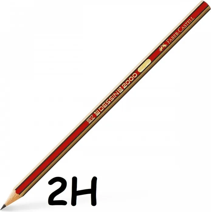LAPIZ Faber Castell DESSIN 2000 2H