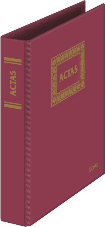 LIBRO DOHE ACTAS RECAMBIABLES