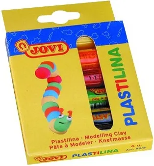 PLASTILINA JOVI BLISTER 6 BARRAS