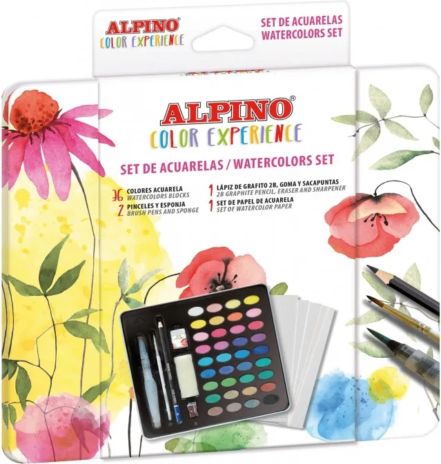 Acuarela  Alpino Color Experience  Set 36 Col.