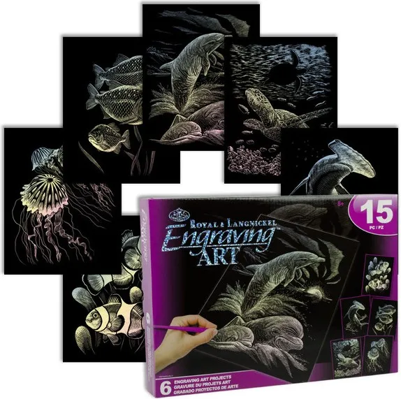 Caja Grabado Holográfico 15 Piezas