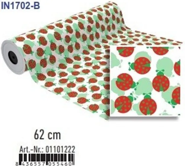 BOBINA PAPEL REGALO 62CMx85M IN1802-D