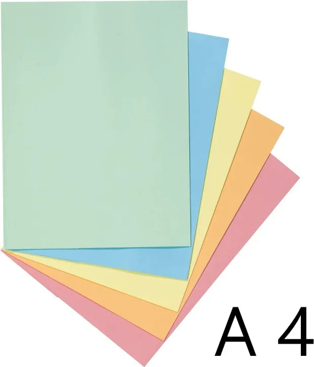 SUBCARPETA  A4 COLORES PASTEL