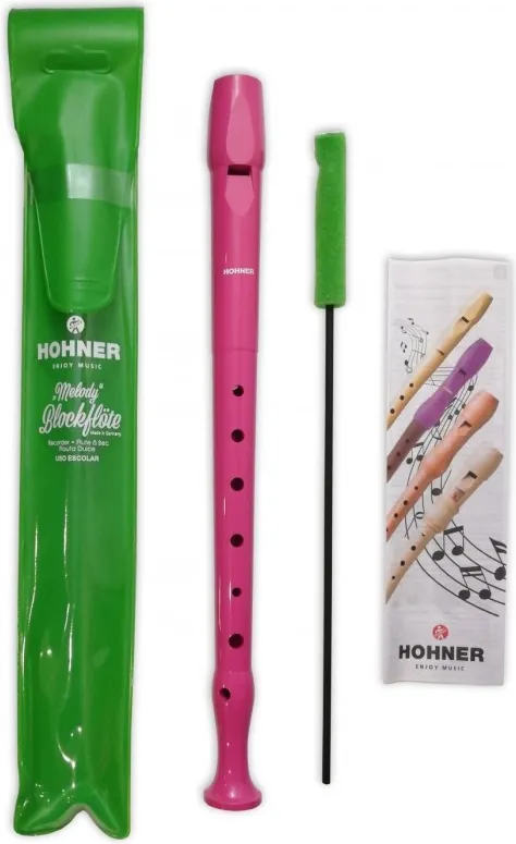 FLAUTA HOHNER 9508 PLASTICO FUCSIA