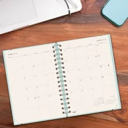 Agenda Finocam 16 Meses Haiku E10 Sv Horiz.azul 25-26 - imagen 6