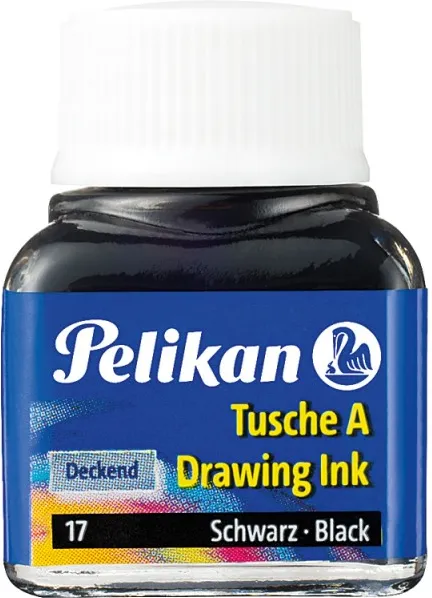 Tinta China Pelikan Negro