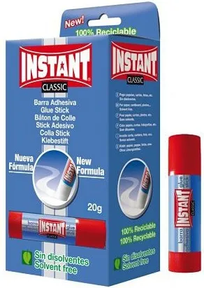 Barras Pegamento Instant Classic 20GR