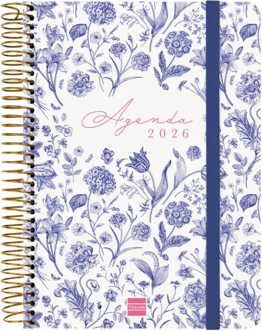 Agenda Finocam Cloe E10 Sv Azul 25-26