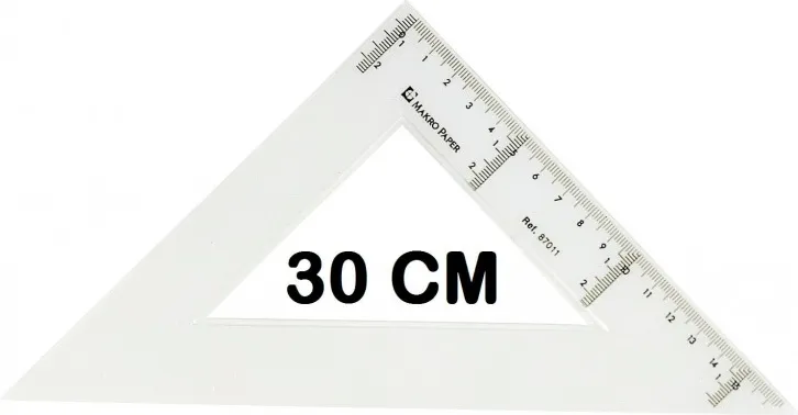 ESCUADRA CAMPUS UNIVERSITY 30CM