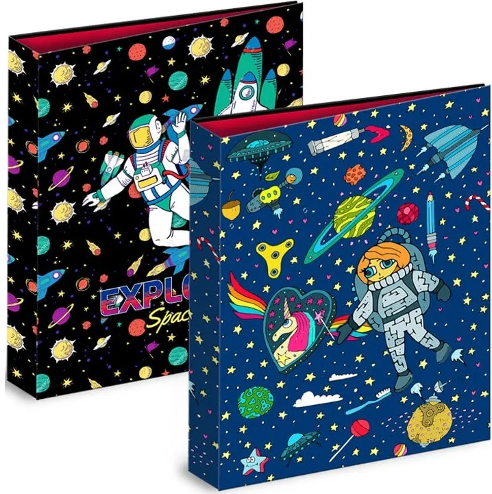 CARPETA  A4 4AN. 35MM. SPACE AZUL