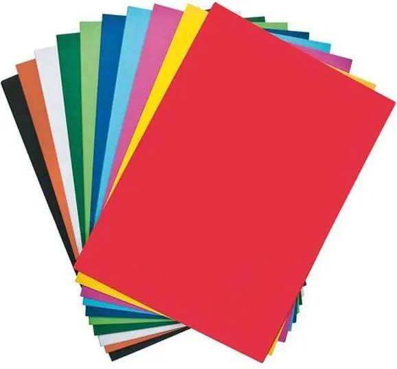 CARTULINA  A4 FUERTE 50HOJAS SURTIDAS