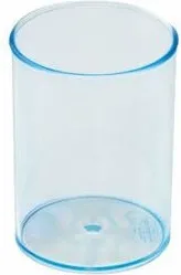 CUBILETE TRANSPARENTE CRISTAL