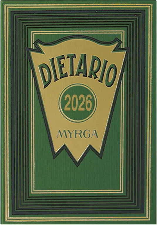 DIETARIO MYRGA OCTAVO VERDE 2026 1DP