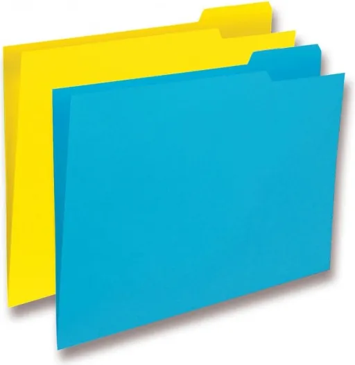 Subcarpetas Fº Amarillas Pestaña Izquierda