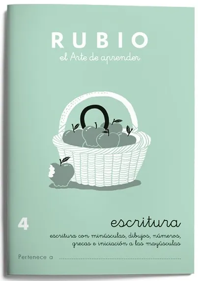 CUADERNO RUBIO ESCRITURA 4