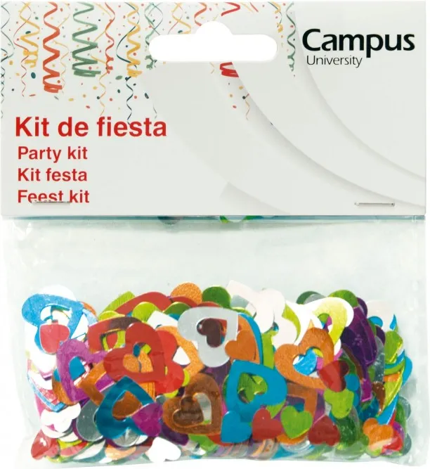 SET MANUALIDADES CAMPUS CORAZONES 14 gr.