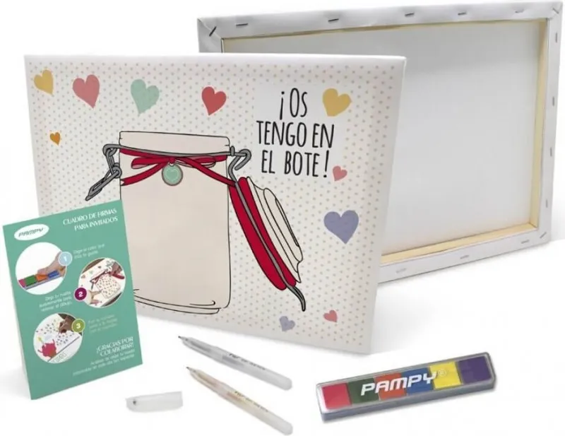 LIENZO 40X30 ARBOL DE HUELLAS