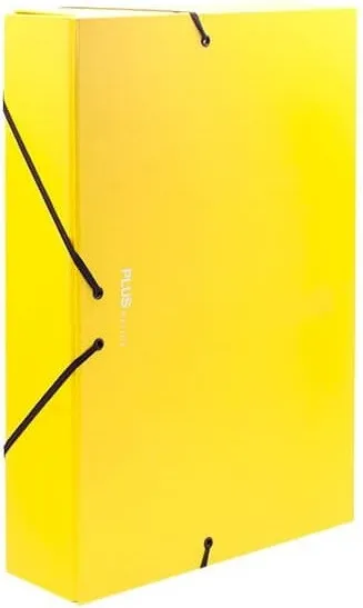 CARPETA PROYECTO A4 CARTON 7CM AMARILLO