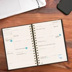 Agenda Finocam 16 Meses Haiku E10 Sv Horiz.negro 25-26 - imagen 4