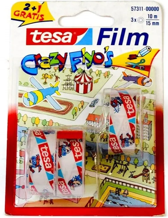 BLISTER 3 ROLLITOS TESA