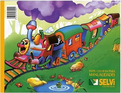 Bloc Papel Celofán Selvi 24x32cm