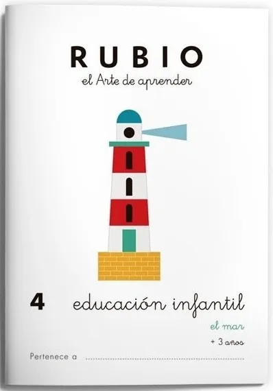 CUADERNO RUBIO EI 4  EL MAR