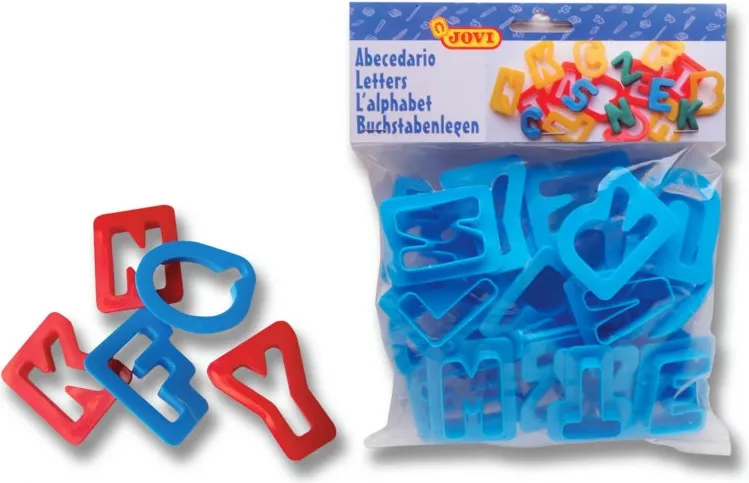 MOLDES JOVI LETRAS 26 PIEZAS