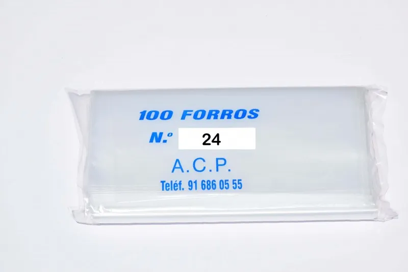 Forros Plástico para Libros 24 cm