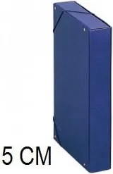 CARPETA PROYECTO Fº 5CM AZUL SARO