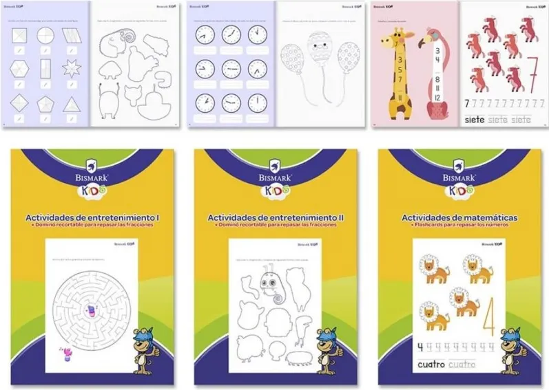 LIBRO EDUCATIVO ACTIVIDADES CON LAPICES