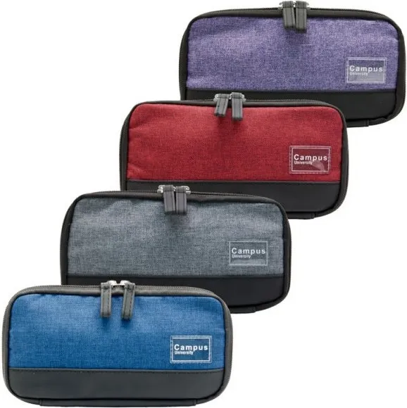 PORTATODO CAMPUS DELUXE PLANO 1CREMALLERA 4COLORES