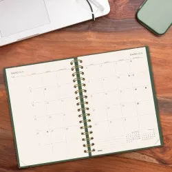 Agenda Finocam 16 Meses Haiku E10 Sv Horiz.verde 25-26 - imagen 6