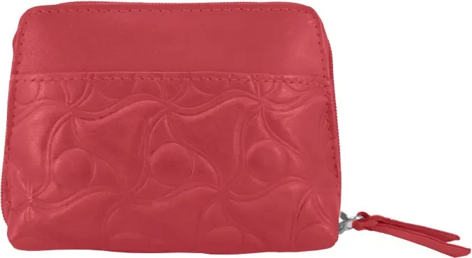Monedero Piel Venus 25 Rojo