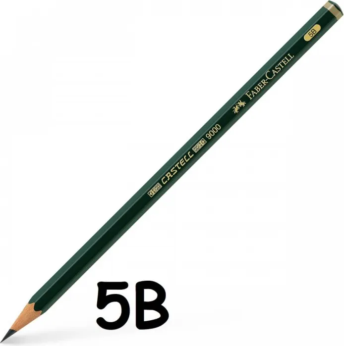 Lapiz FABER Castell 9000- 5B