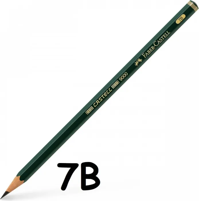 Lapiz FABER Castell 9000- 7B