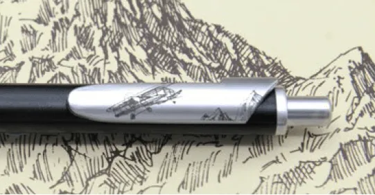 BOLIGRAFO INOXCROM CANVAS PLANE