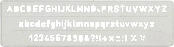 Normógrafo  Campus University 10mm.