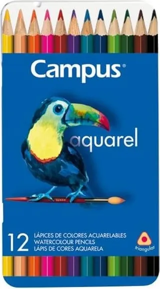 LAPICES CAMPUS ACUARELABLE 12 COLORES