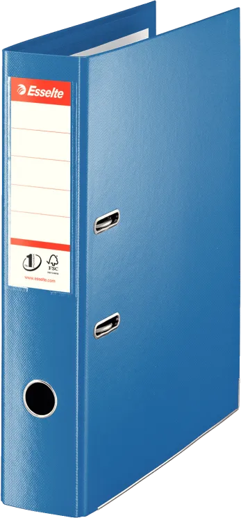 ARCHIVADOR  AZ PALANCA Fº PLASTICO AZUL