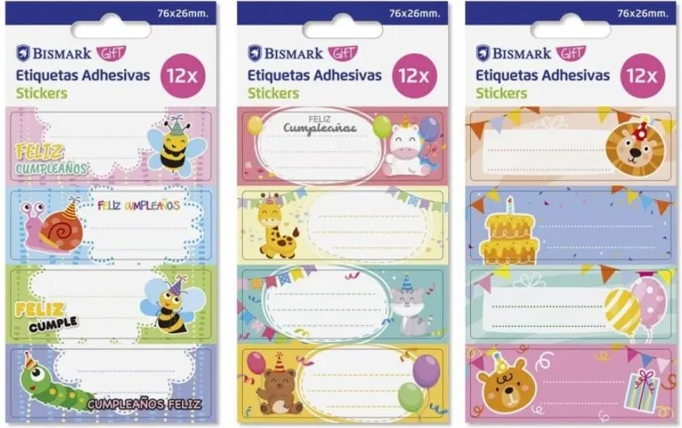 ETIQUETAS ADHESIVAS PARA REGALOS
