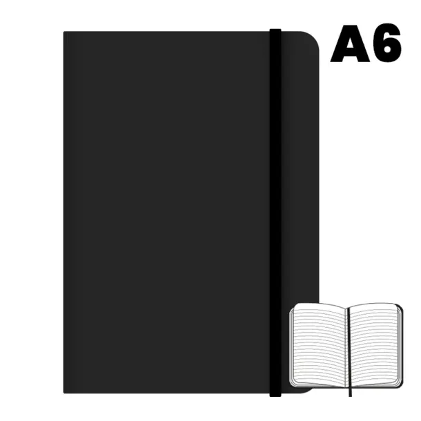 LIBRETA CAMPUS A6 96H 75G HORIZONTAL NEGRO