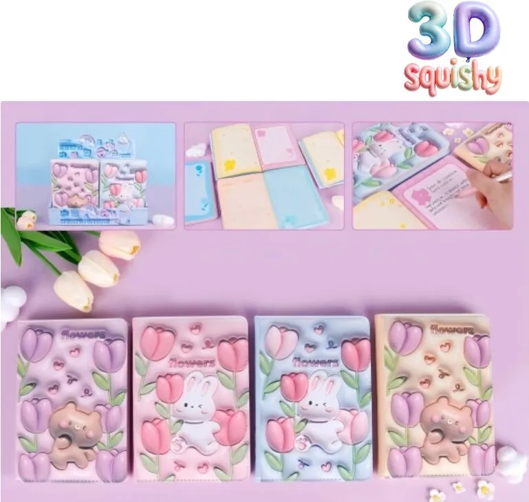 LIBRETAS 3D BEAR AND RABBIT