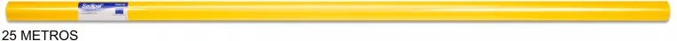 ROLLO PAPEL KRAFT 1X25 AMARILLO