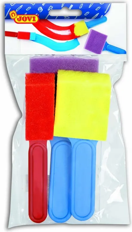 Pinceles Grandes Espuma 3 unds