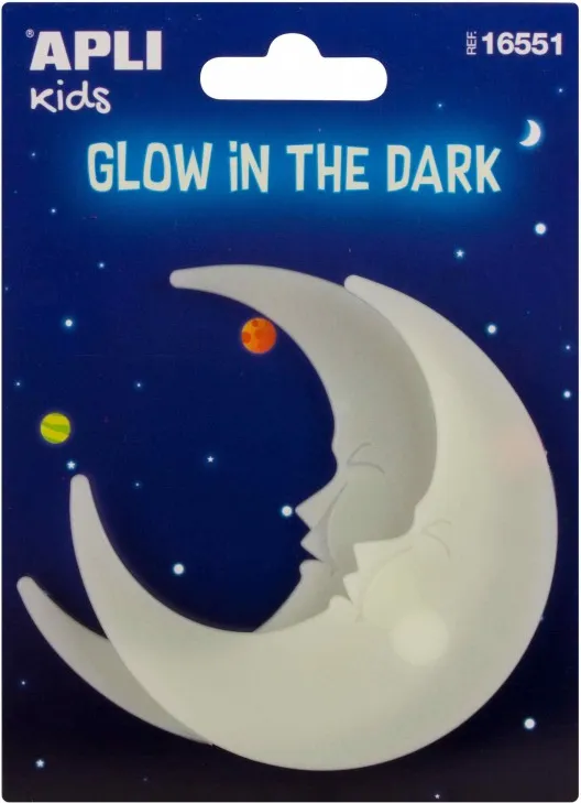 PEGATINAS APLI LUNAS LUMINISCENTES