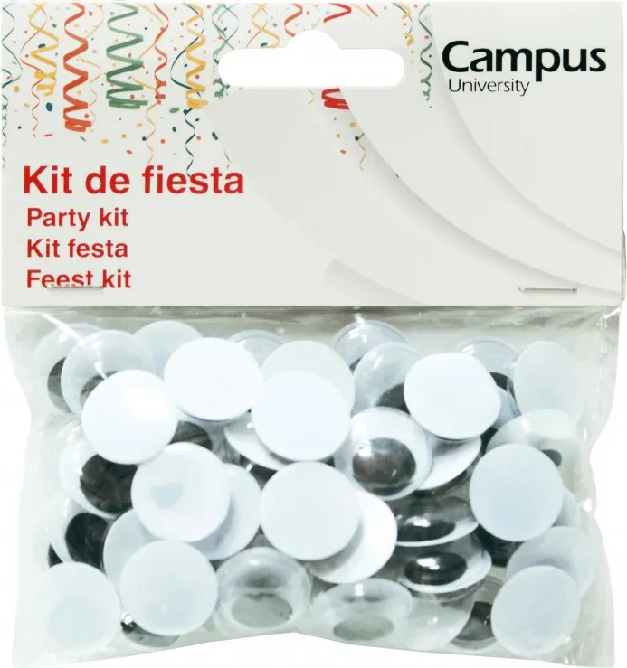 SET MANUALIDADES CAMPUS 60 OJOS 15MM