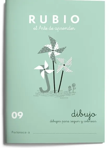 CUADERNO RUBIO ESCRITURA DIBUJO 09
